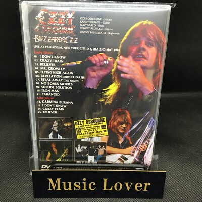 OZZY OSBOURNE - DEFINITIVE PALLADIUM 1981 THE VIDEO (1DVD) New | eBay