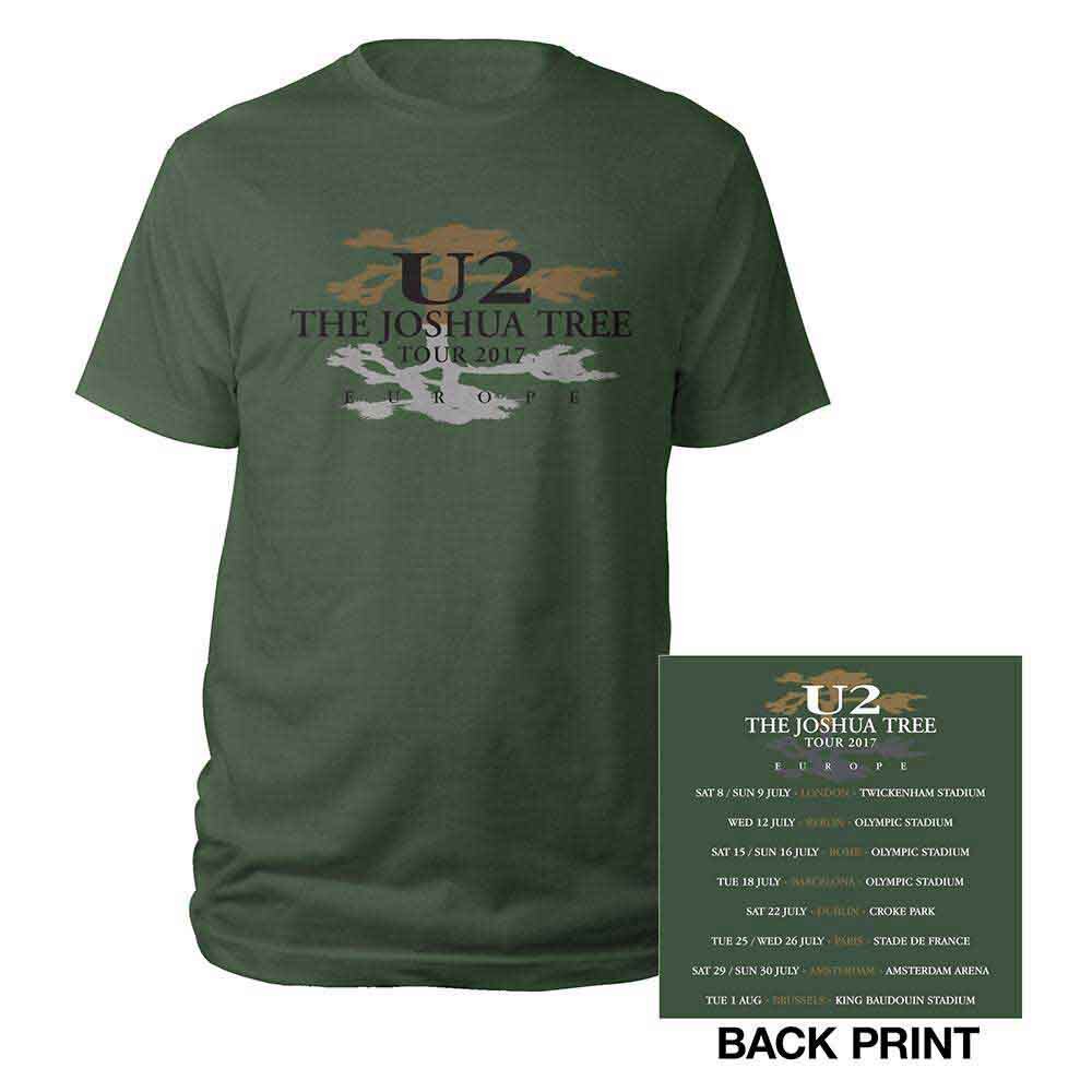 U2 - tshirt - Unisex - Medium - Short Sleeves - A500z