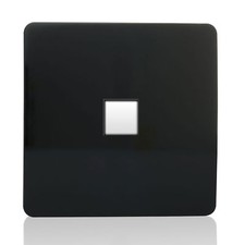 Trendi Switch Piano Black Designer Light switches, Plug Sockets, Fused Spurs, TV