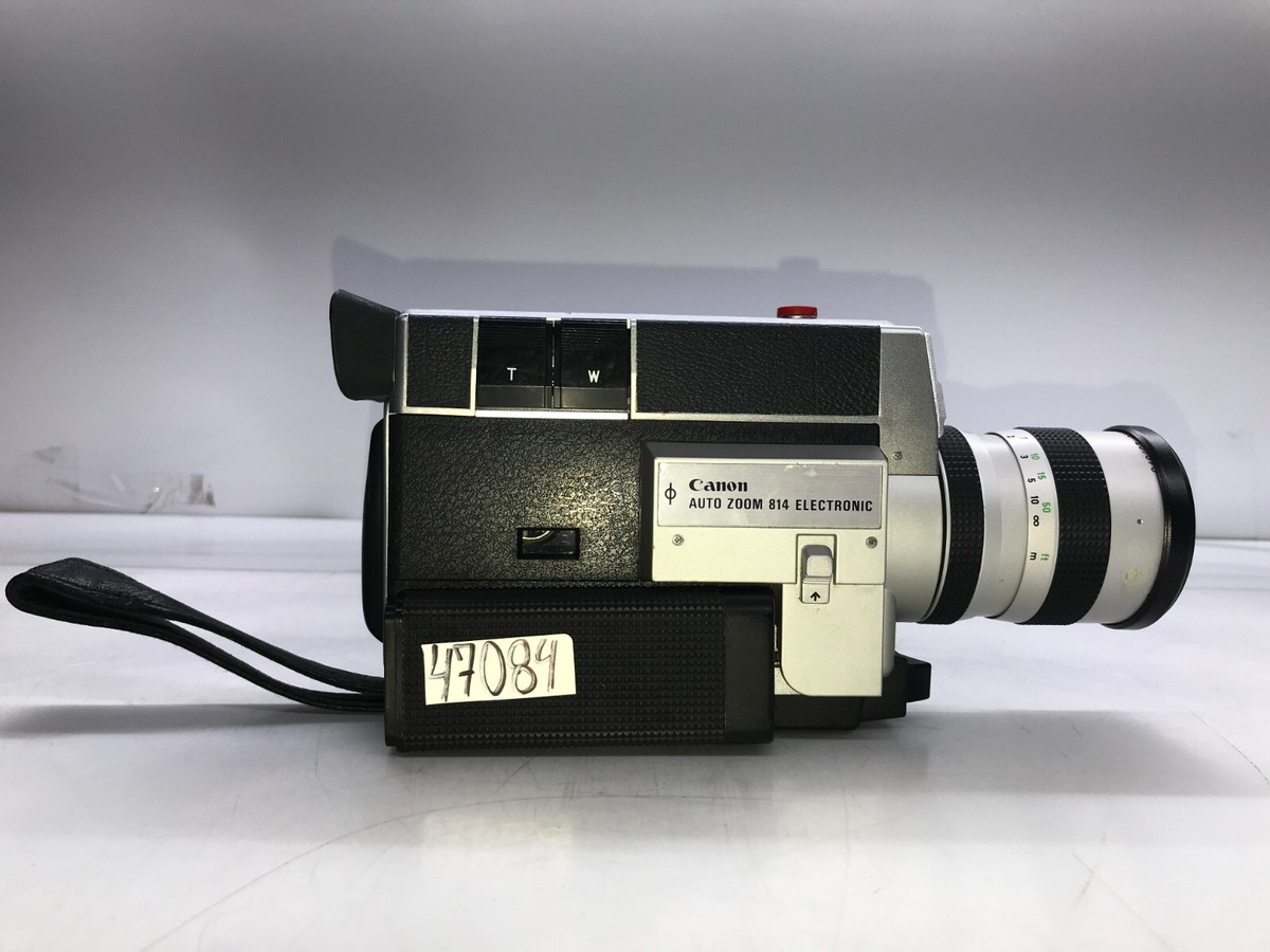 Canon Auto Zoom 814 Electronic Super8 8mm Film Camera