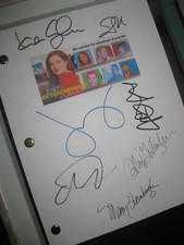 Zoey's Extraordinary Playlist Signed Script X7 Jane Levy Skylar Astin Graham RPT