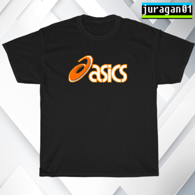 New Retro Asics T-Shirt Logo Many Colors Size S to 5XL Made in USA