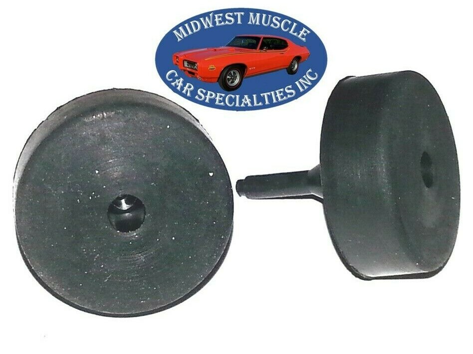 1955-1967 GM NOSR Factory Correct Rubber Trunk Deck Lid Bumpers Bump Stops BF
