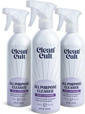 Cleancult - Wild Lavender - All Purpose Cleaner - Refillable Aluminum Bottle - C