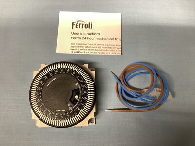FERROLI 24 STUNDEN MECHANISCHE KESSELUHR (MECHANISCH-FM/1 STUH) ZU0800510