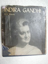 Indira Gandhi G D Khosla  Rare Book India 1974