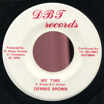 Dennis Brown, The Observers - My Time (7'') (Very Good Plus (VG+)) - 1257276129
