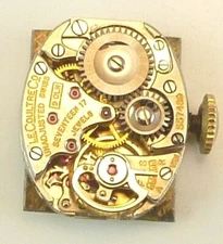 LeCoultre 9OLN Mechanical - Complete Running Movement - Sold 4 Parts / Repair