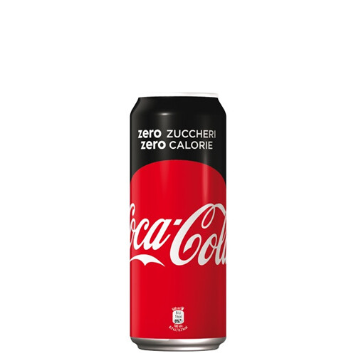 COCA COLA ZERO 33CL IN LATTINA