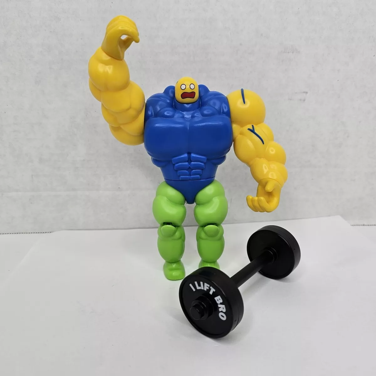 Plush Buff Noob: New Roblox Muscle Noob Plushie Toy: NEW (HANDMADE