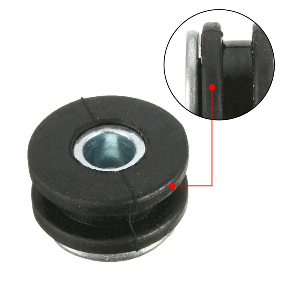 10PCS Motorcycle Shock Absorber Bushing Rubber Grommets Bolt Set for