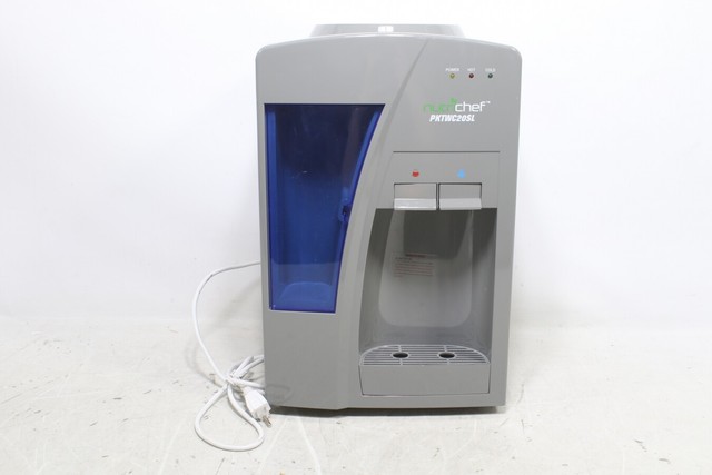 Nutrichef Countertop Water Cooler Dispenser Hot Cold Water