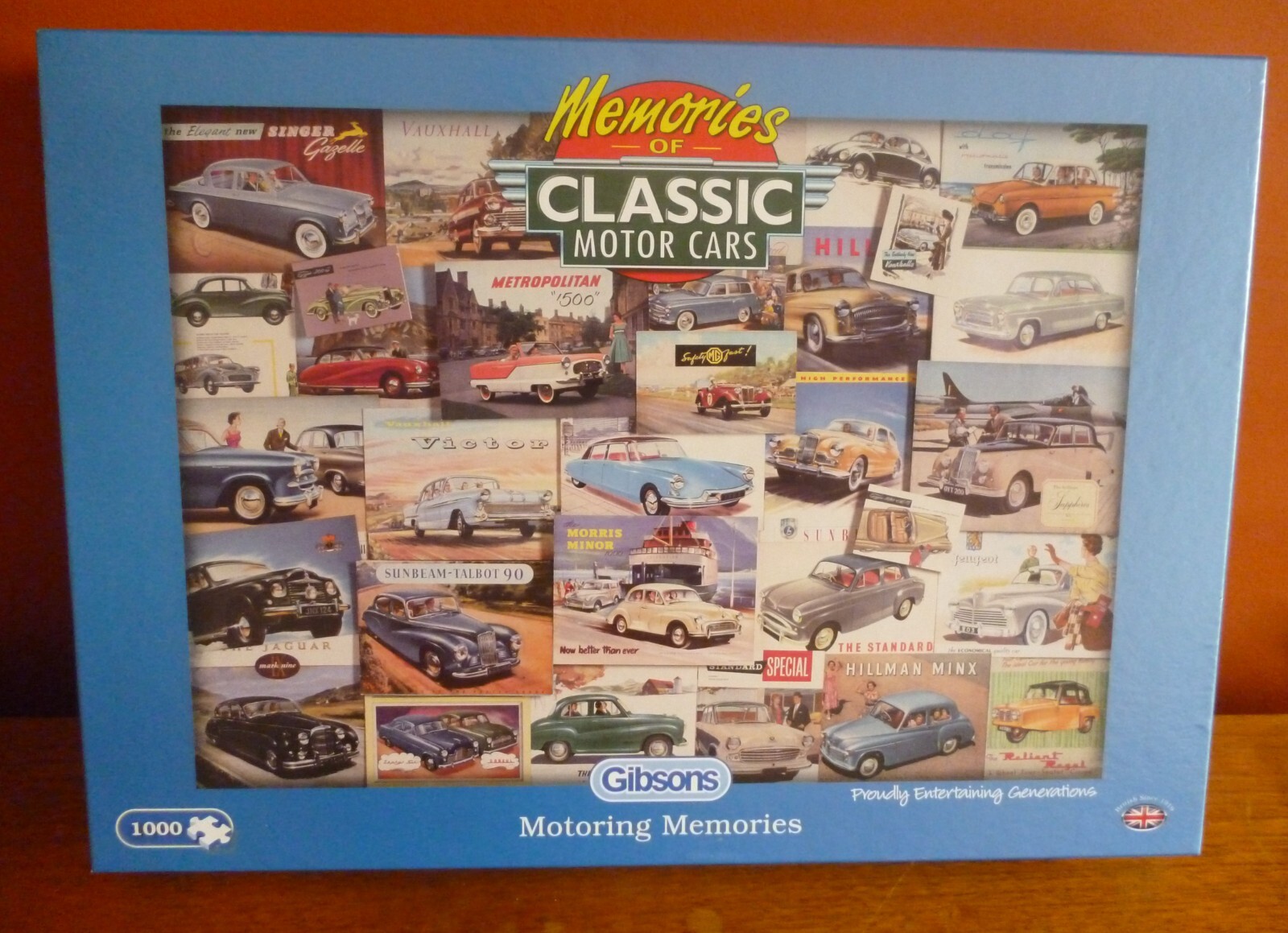 1000 Piece Jigsaw Puzzle Classic CARS eBay