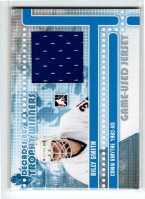 2010-11 ITG Decades Jerseys Silver #TWJ10 Billy Smith *#/30 (ref 219635)