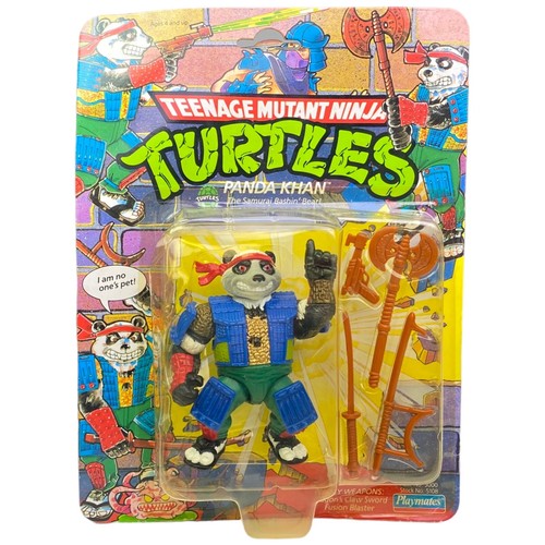 Vintage Teenage Mutant Ninja Turtles Panda Khan Fi...