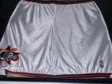 🔥Allen Iverson Game Worn 76ers Shorts w/ Autograph Flawless RARE 1/1 COA MEARS