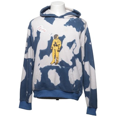 Hbat, Kapuzenpullover, Größe: M, Blau/Weiß, Baumwolle/Polyester, Print #zQb