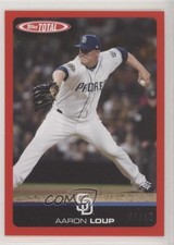 2019 Topps Total Red 8/10 Aaron Loup #776A 7k6
