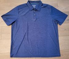 Tommy Bahama IslandZone Palm Coast Pro Golf Polo Shirt Mens Size XXL Blue 118