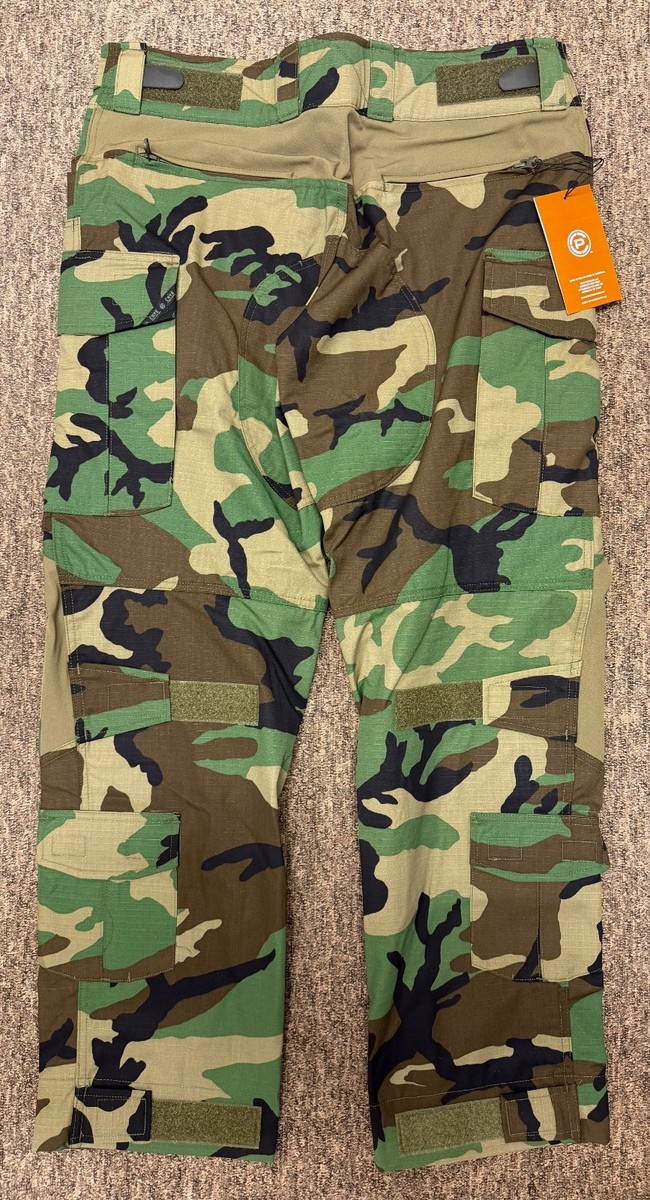 RARE Crye Precision G3 Combat Pants M81 Woodland + AirFlex Knee