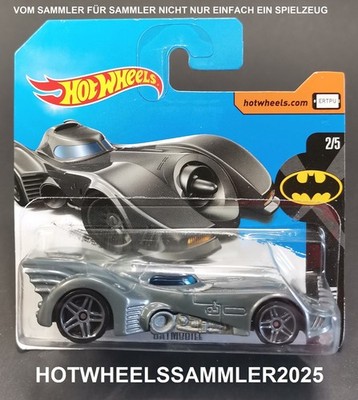 HOT WHEELS ''BATMOBILE'' FARBE GRAU FCC14-D5B7 OVP UNGEÖFFNET ANSEHEN!