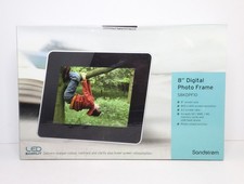 Marco de fotos digital SANDSTROM 8’’ S8KDPF10, probado 