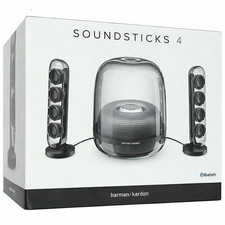 Harman Kardon SoundSticks 4 Bluetooth Wireless 2.1 Sistema di altoparlanti Ne...