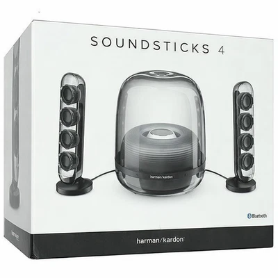 Système de haut-parleurs Harman Kardon SoundSticks 4 Bluetooth sans fil 2.1 n... - Photo 1/4