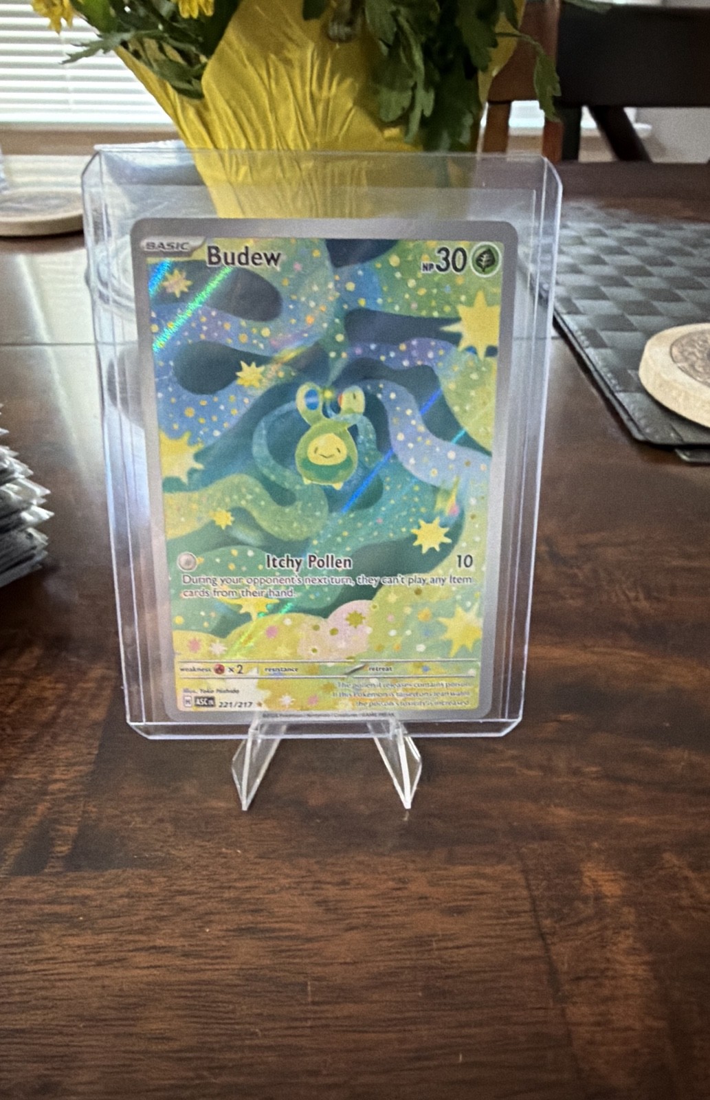 Budew 221/217 Me: Ascended Heroes Holo