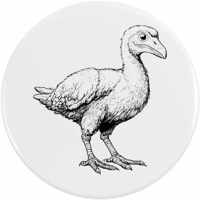 Button Pin Anstecker ''Dodo Vogel'' (BB051497)