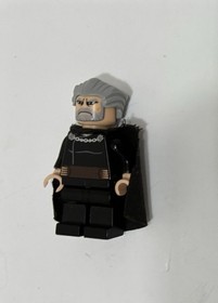 LEGO Count Dooku Minifigure Star Wars 7752 9515 sw0224 Lightsaber Clone Wars