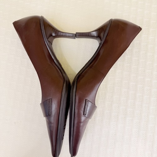 Circa Comfort 365 Joan & David Calliope Size 7.5 Brown Pointed Leather Pumps EUC - Picture 8 of 15