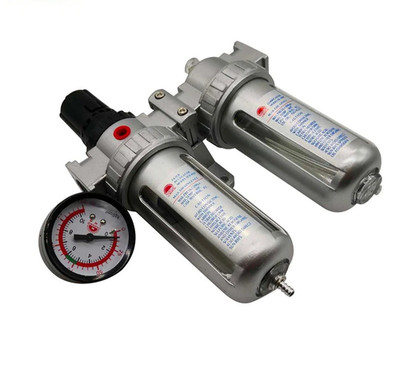 Air Compressor Filter Regulator Oil Water Separator Trap Filter Regulator Valve