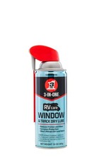 3-IN-ONE RVcare Window  Track Dry Lube with SMART STRAW SPRAYS 2 WAYS, 10 OZ 