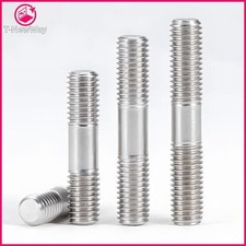 M8 30-250MM DOUBLE END THREADED STUD BAR ROD BOLTS SCREWS A2 304 STAINLESS STEEL
