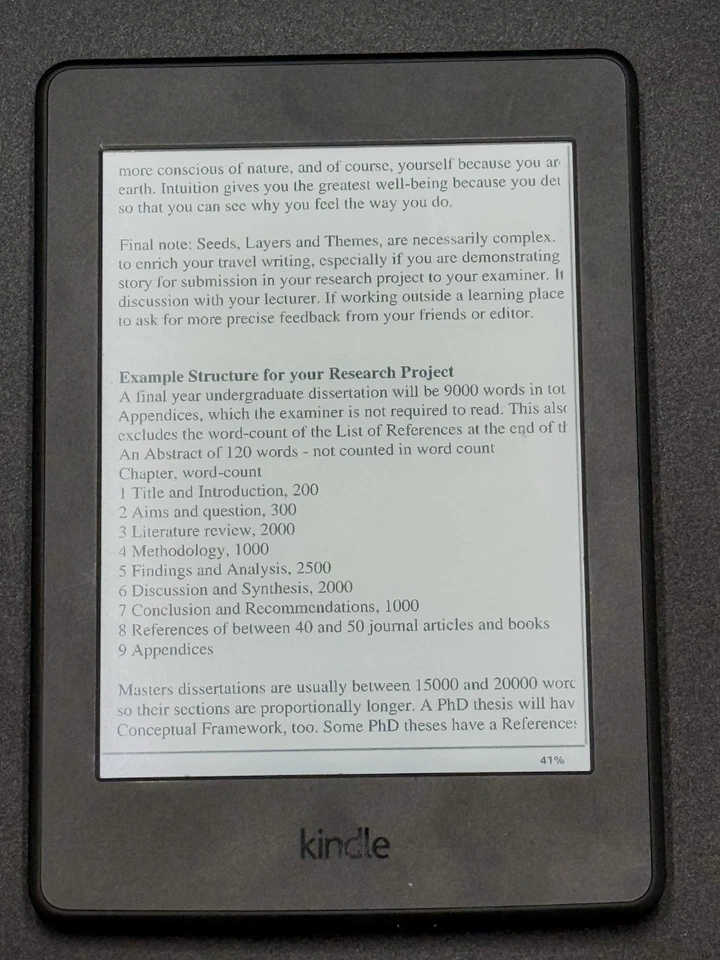 Amazon Kindle Paperwhite 7th Gen 4GB, Wi-Fi, 6in - Black - Image 4 of 4