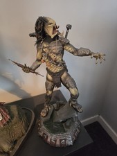 SIDESHOW WOLF PREDATOR 1/5 SCALE STATUE WITH BOX AND SHIPPER AVP FIGURE RARE