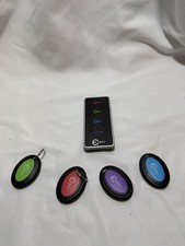 4 Pack RF Key Finder Locator With Beeper 135ft Range 85dB For Keys Remote