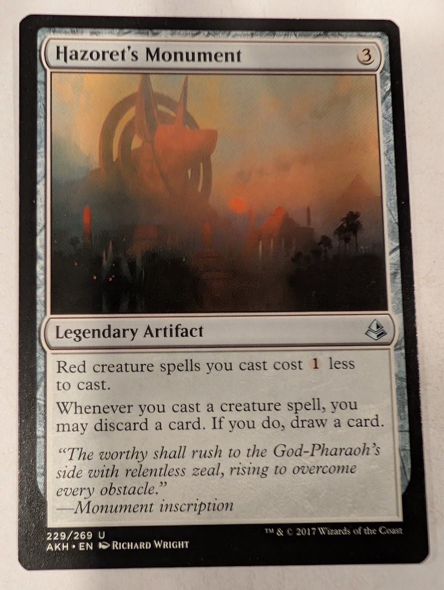 Hazoret's Monument - Amonkhet - Magic the Gathering MTG Nice! | eBay