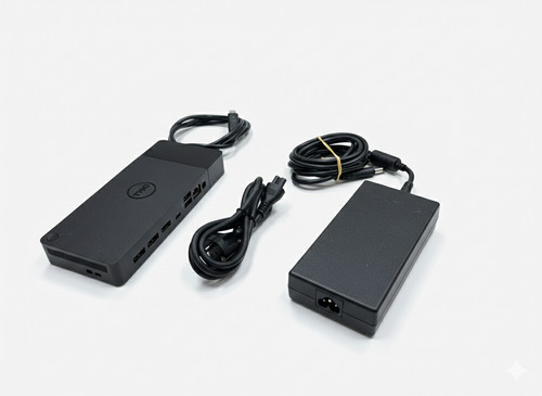 Dell WD19s USB-C Dockingstation für Laptops mit180W Netzteil, USB-A, DP, HDMI