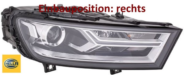 Hella 1ZS354841-021 Hauptscheinwerfer Rechts Scheinwerfer FüR Audi-image