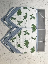 Newcastle Classics Rough Terrain Cotton Bandana Baby Bibs SET OF 6 NEW!