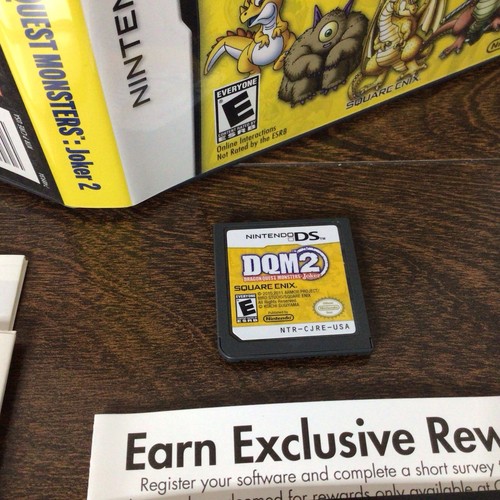 Dragon Quest Monsters: Joker 2 (Nintendo DS 2011) CIB Complete w/Manual Inserts - Picture 2 of 3