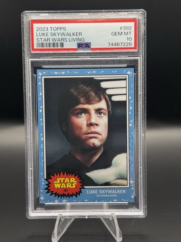 2023 Topps Star Wars Living Set Luke Skywalker PSA 10 Gem Mint