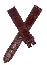 Genuine Chopard 15mm x 14mm Brown Alligator Watch Band Strap 105/70