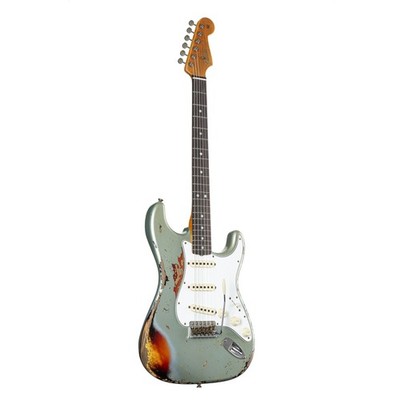 Fender 1965 Stratocaster Super Heavy Relic Super Faded/Aged Firemist Silver on