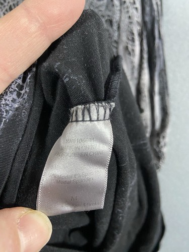 Young Fabulous & Broke Maxikleid Damen Medium Schwarz Grau Rüschen Sommer Boho - Bild 8 von 11
