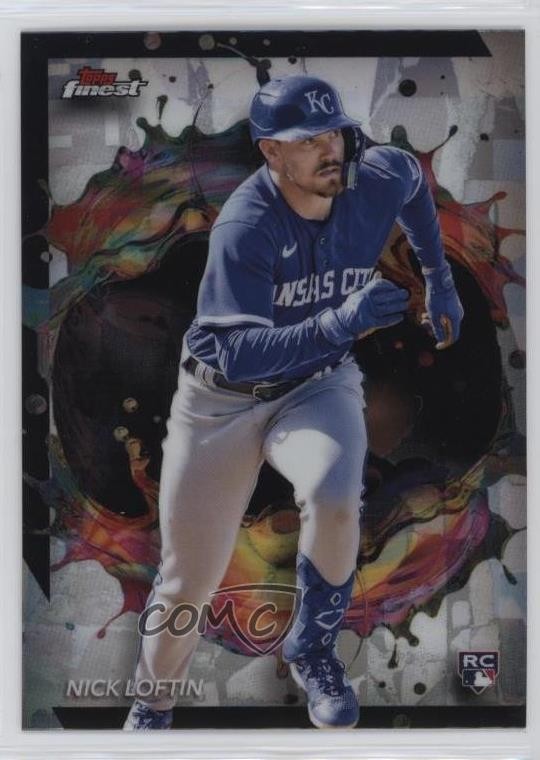 2024 Topps Finest Rare Refractor Nick Loftin #256 Rookie RC 16e6