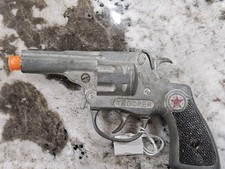 Vintage TROOPER Die-Cast Toy Cap Gun   Revolver Style