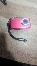 Vivitar Red Digital Camera Compact Point and Shoot - Tested Working